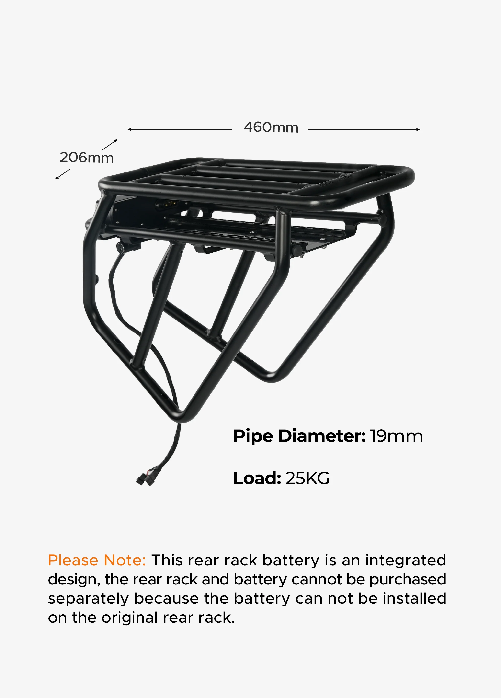 Rear Rack Battery - Image 3